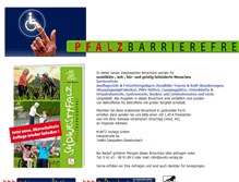 Tablet Screenshot of pfalz-barrierefrei.de